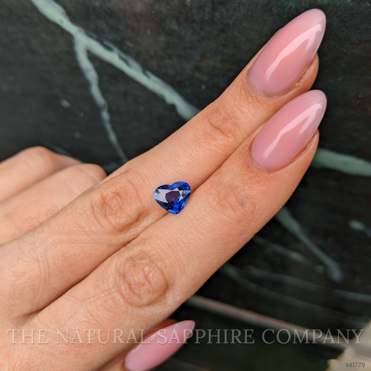 2.05 Ct. Blue Sapphire from Ceylon (Sri Lanka)