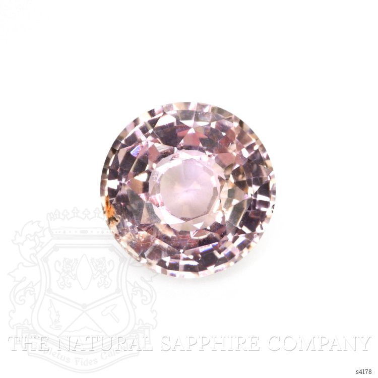 2.25 Ct. Peach Sapphire from Ceylon (Sri Lanka)