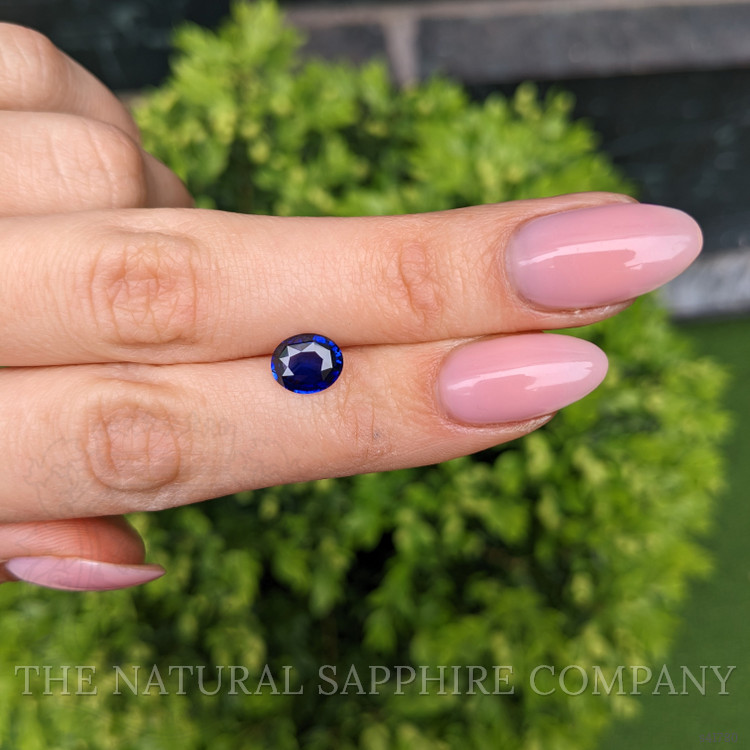 1.78 Ct. Blue Sapphire from Ceylon (Sri Lanka)