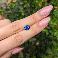 2.25 Ct. Blue Sapphire from Ceylon (Sri Lanka) Life Style