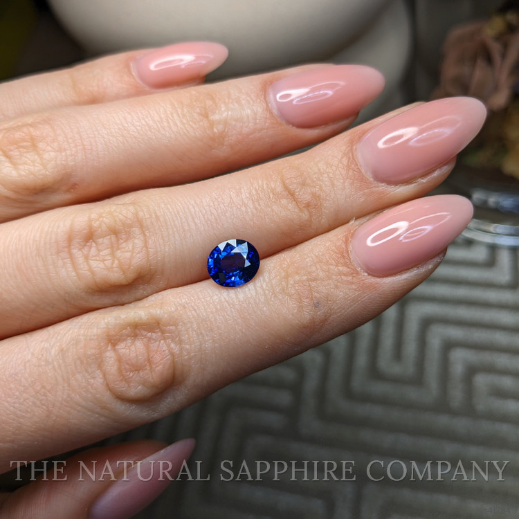 2.24 Ct. Blue Sapphire from Ceylon (Sri Lanka)