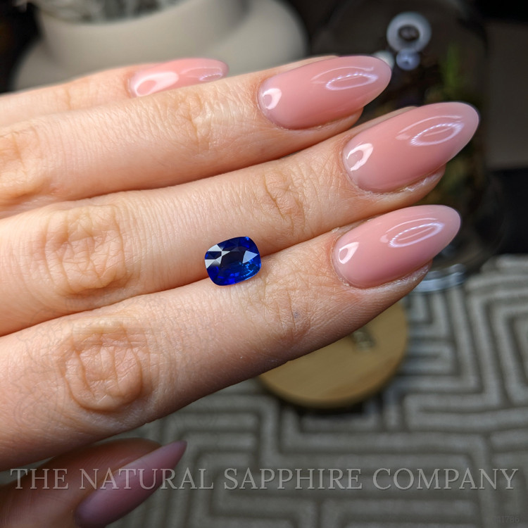 2.17 Ct. Blue Sapphire from Ceylon (Sri Lanka)