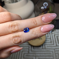 2.17 Ct. Blue Sapphire from Ceylon (Sri Lanka) Life Style