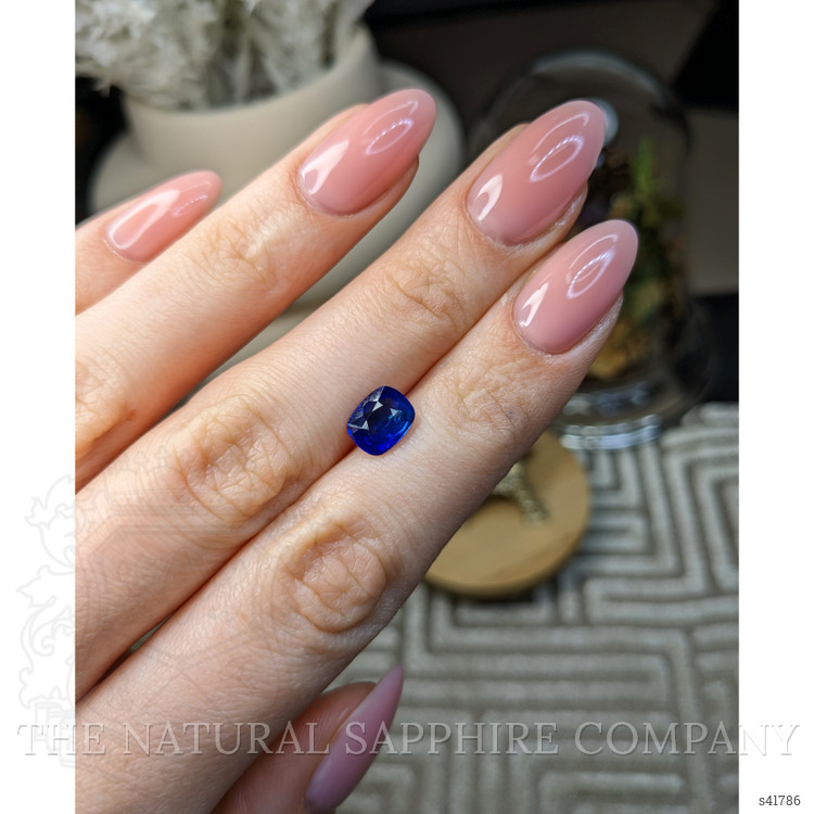 2.17 Ct. Blue Sapphire from Ceylon (Sri Lanka)