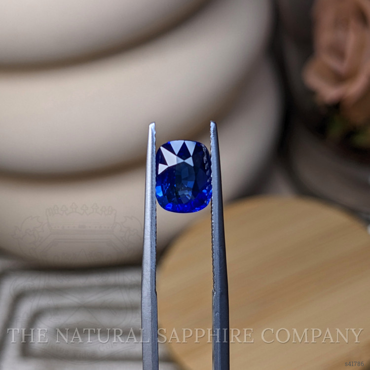 2.17 Ct. Blue Sapphire from Ceylon (Sri Lanka)