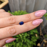 1.90 Ct. Blue Sapphire from Ceylon (Sri Lanka) Life Style
