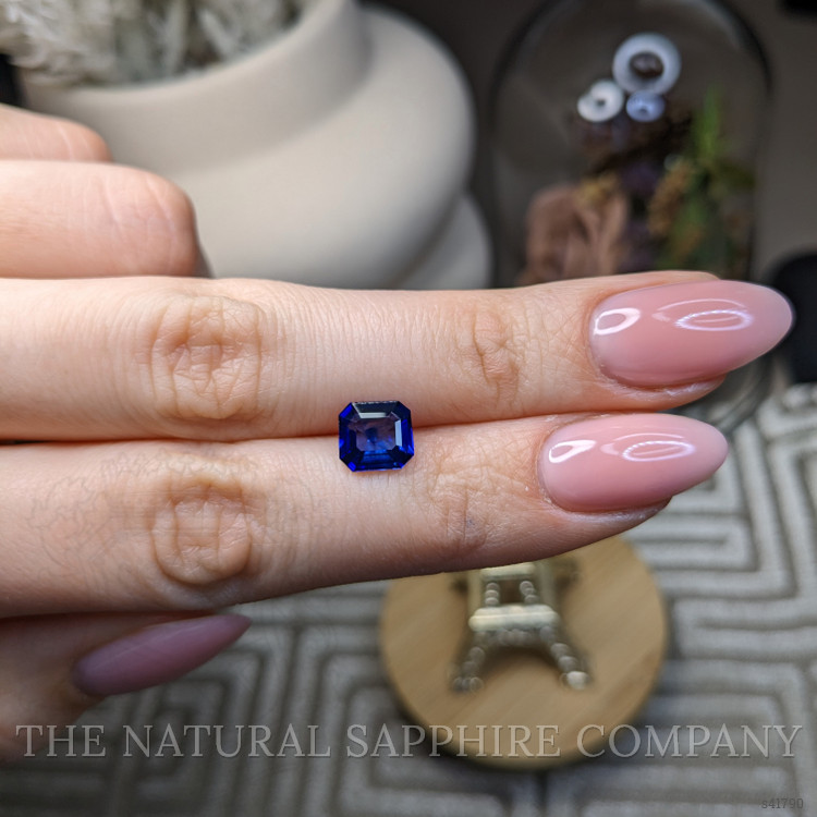 2.10 Ct. Blue Sapphire from Ceylon (Sri Lanka)