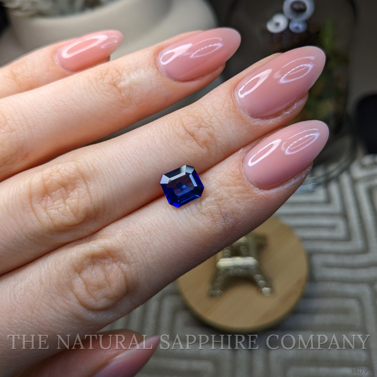 2.10 Ct. Blue Sapphire from Ceylon (Sri Lanka)