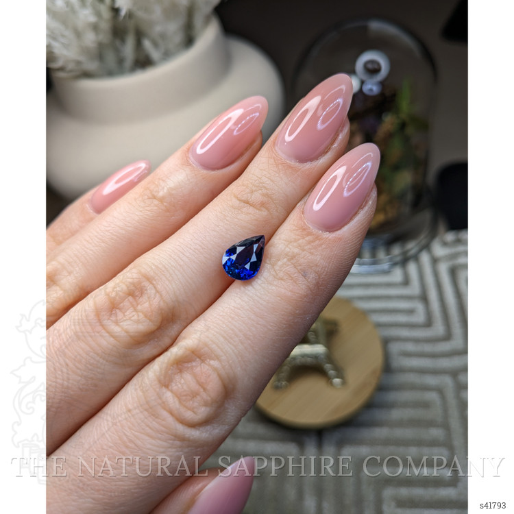2.78 Ct. Blue Sapphire from Ceylon (Sri Lanka)
