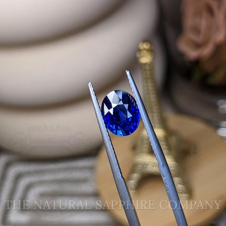2.49 Ct. Blue Sapphire from Ceylon (Sri Lanka)