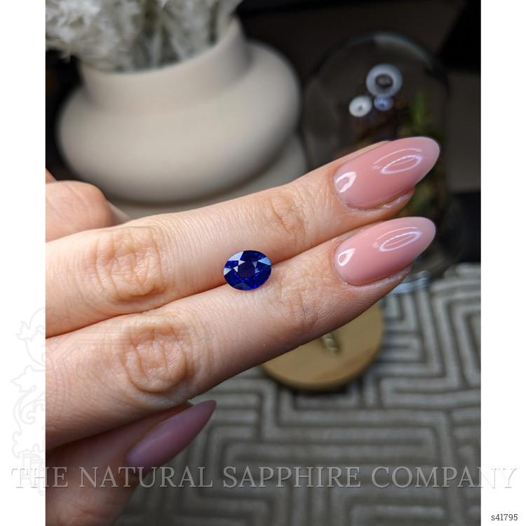 2.49 Ct. Blue Sapphire from Ceylon (Sri Lanka)