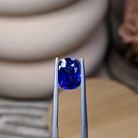 2.50 Ct. Purplish Blue Sapphire from Ceylon (Sri Lanka) Life Style