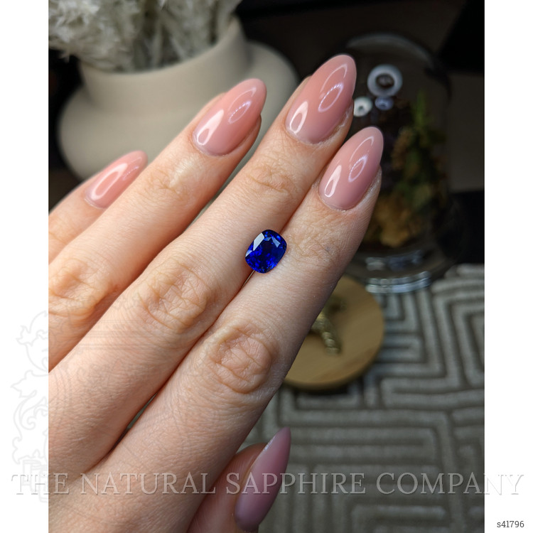 2.50 Ct. Purplish Blue Sapphire from Ceylon (Sri Lanka)
