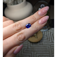 2.50 Ct. Purplish Blue Sapphire from Ceylon (Sri Lanka) Life Style
