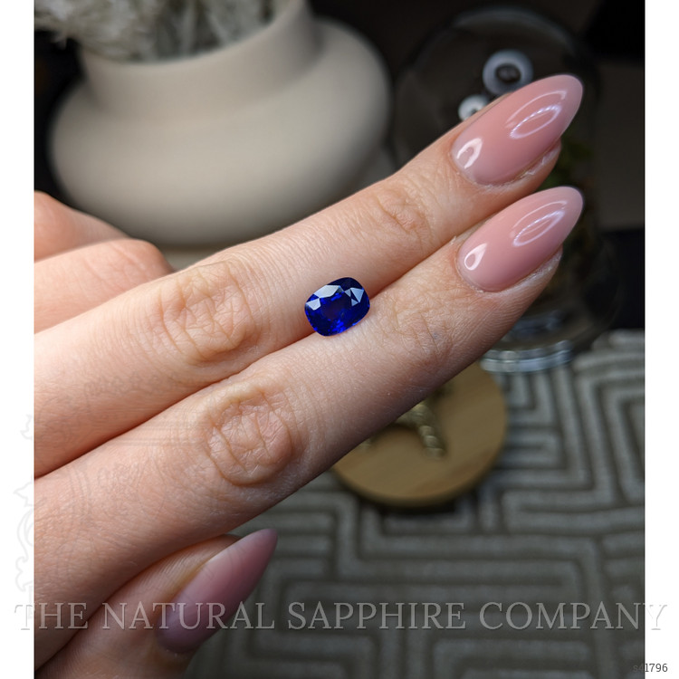 2.50 Ct. Purplish Blue Sapphire from Ceylon (Sri Lanka)