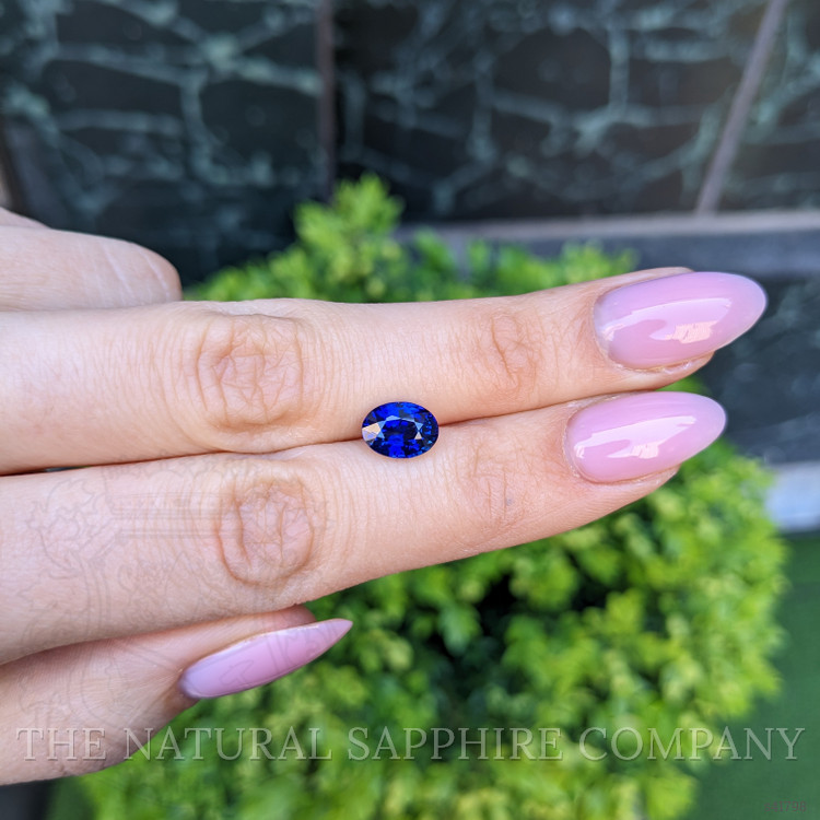 2.54 Ct. Blue Sapphire from Ceylon (Sri Lanka)