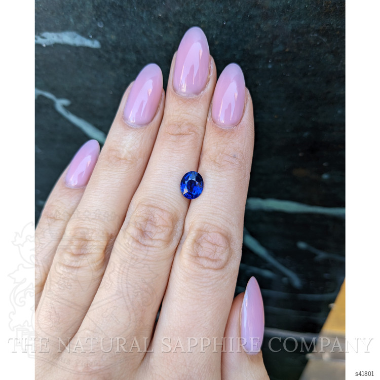 2.29 Ct. Blue Sapphire from Ceylon (Sri Lanka)