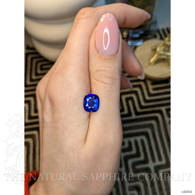 4.34 Ct. Blue Sapphire from Ceylon (Sri Lanka)
