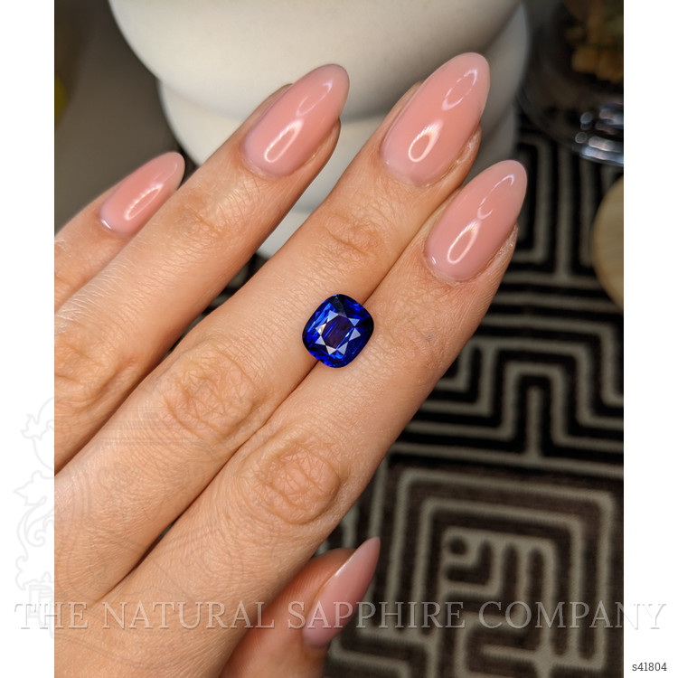4.34 Ct. Blue Sapphire from Ceylon (Sri Lanka)