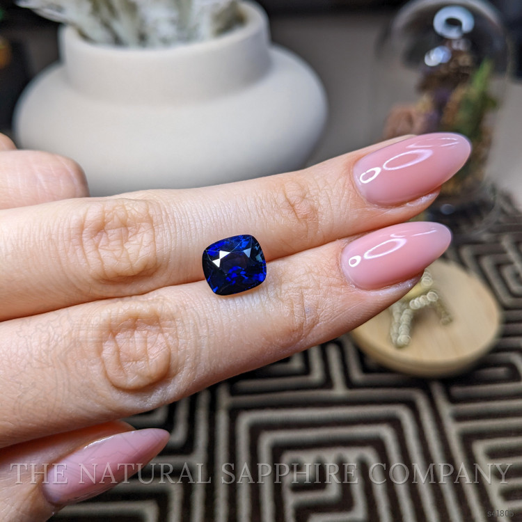 5.73 Ct. Blue Sapphire from Ceylon (Sri Lanka)