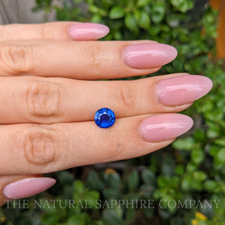2.25 Ct. Blue Sapphire from Ceylon (Sri Lanka)