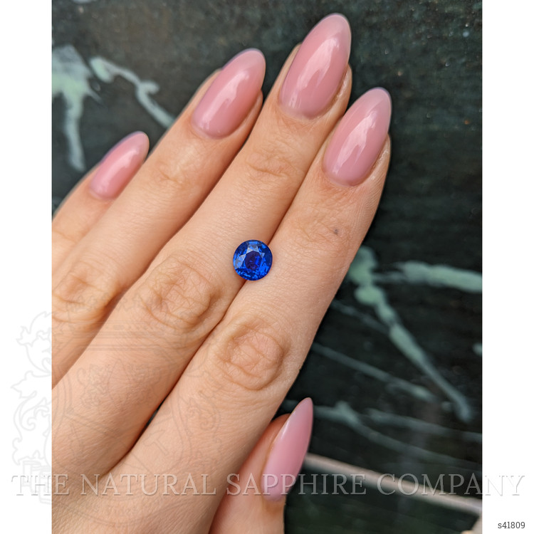 2.25 Ct. Blue Sapphire from Ceylon (Sri Lanka)