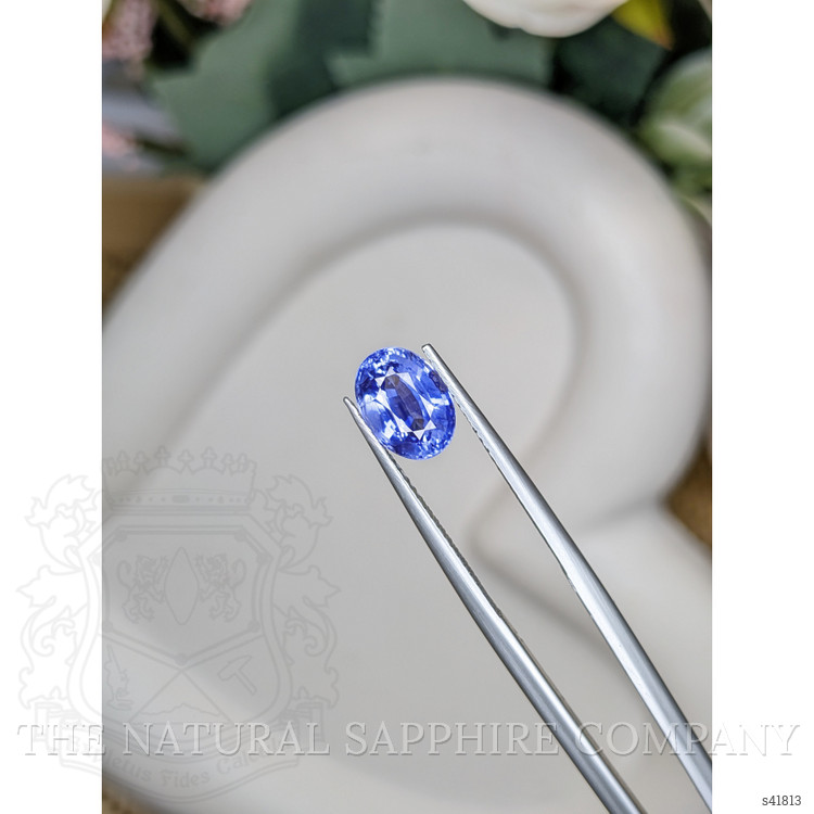 2.41 Ct. Blue Sapphire from Ceylon (Sri Lanka)