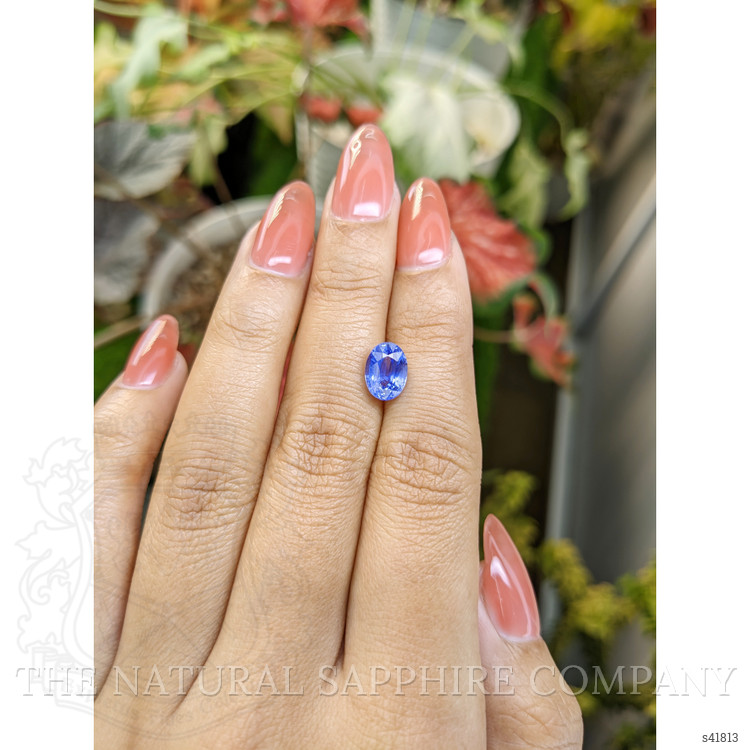 2.41 Ct. Blue Sapphire from Ceylon (Sri Lanka)