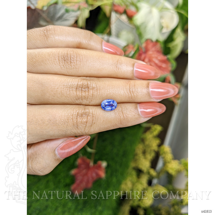 2.41 Ct. Blue Sapphire from Ceylon (Sri Lanka)