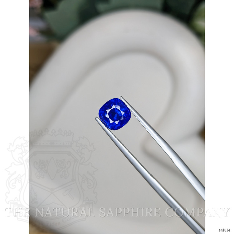 2.25 Ct. Blue Sapphire from Ceylon (Sri Lanka)