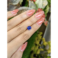 2.25 Ct. Blue Sapphire from Ceylon (Sri Lanka) Life Style