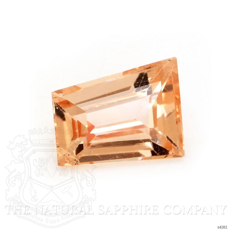 0.50 Ct. Peach Sapphire from Ceylon (Sri Lanka)