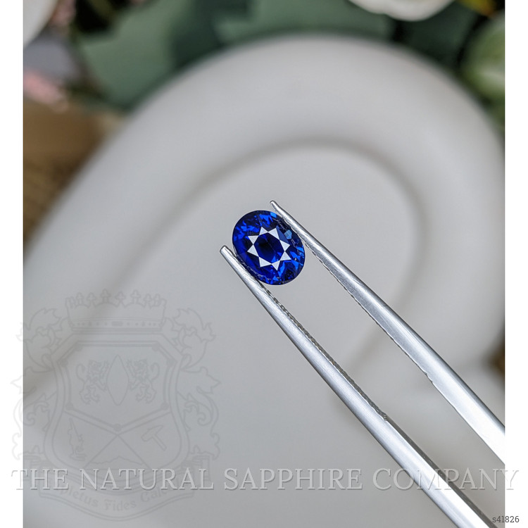1.22 Ct. Blue Sapphire from Ceylon (Sri Lanka)