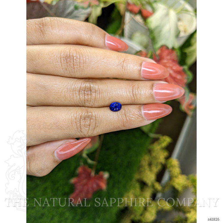 1.22 Ct. Blue Sapphire from Ceylon (Sri Lanka)