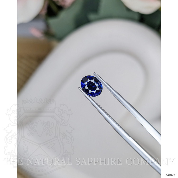 1.09 Ct. Blue Sapphire from Ceylon (Sri Lanka)