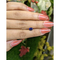 1.09 Ct. Blue Sapphire from Ceylon (Sri Lanka) Life Style