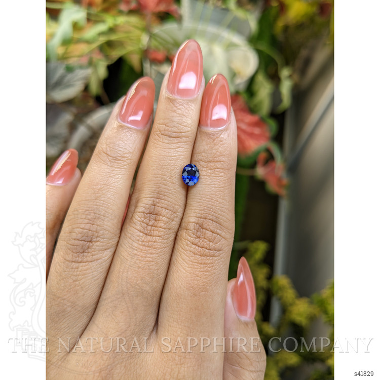 1.20 Ct. Blue Sapphire from Ceylon (Sri Lanka)