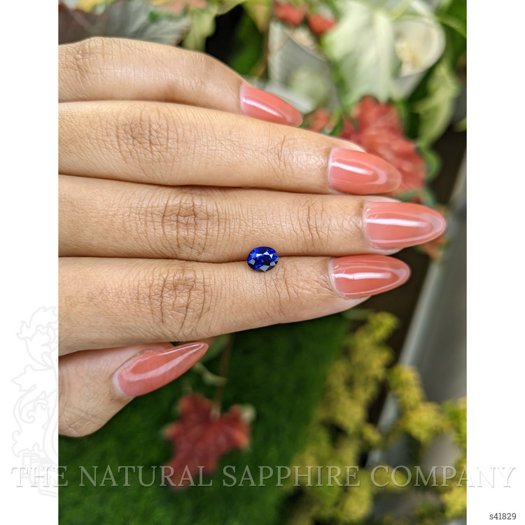1.20 Ct. Blue Sapphire from Ceylon (Sri Lanka)