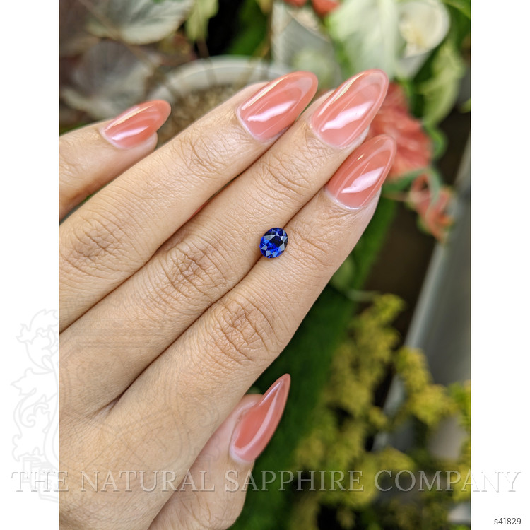 1.20 Ct. Blue Sapphire from Ceylon (Sri Lanka)