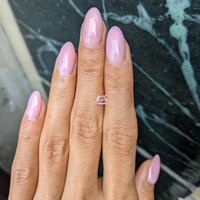 0.50 Ct. Pink Sapphire from Ceylon (Sri Lanka) Life Style