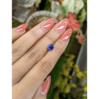 1.19 Ct. Blue Sapphire from Ceylon (Sri Lanka) Life Style