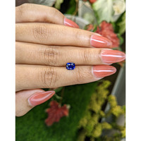 1.05 Ct. Blue Sapphire from Ceylon (Sri Lanka) Life Style