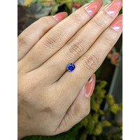 1.14 Ct. Blue Sapphire from Ceylon (Sri Lanka) Life Style