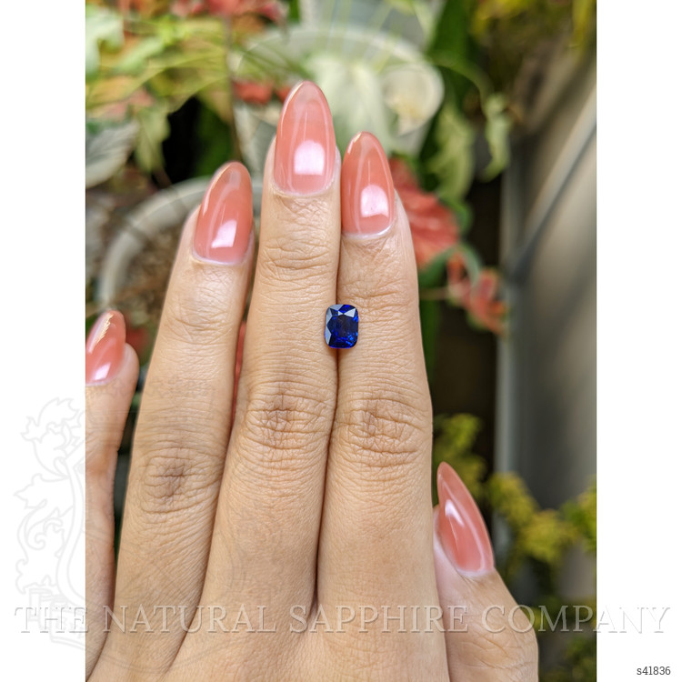 1.22 Ct. Blue Sapphire from Ceylon (Sri Lanka)