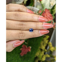 1.22 Ct. Blue Sapphire from Ceylon (Sri Lanka) Life Style