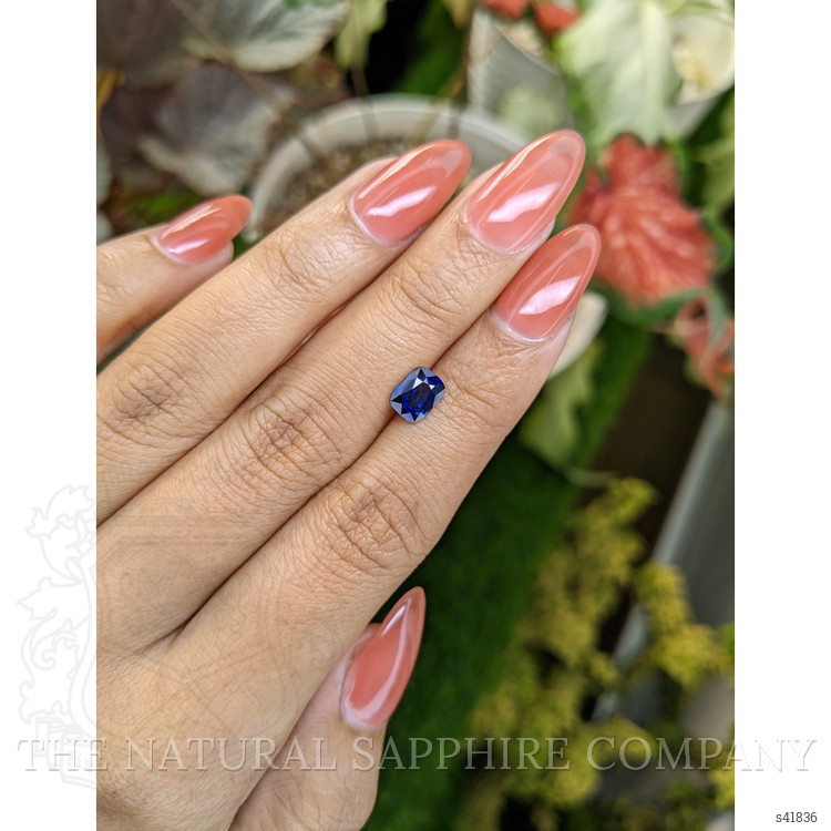 1.22 Ct. Blue Sapphire from Ceylon (Sri Lanka)