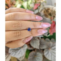 1.03 Ct. Blue Sapphire from Ceylon (Sri Lanka) Life Style