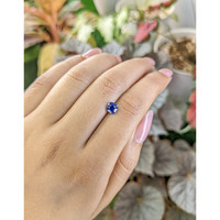 1.03 Ct. Blue Sapphire from Ceylon (Sri Lanka) Life Style
