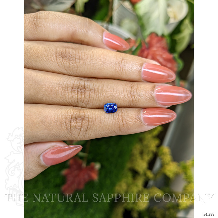 1.02 Ct. Blue Sapphire from Ceylon (Sri Lanka)