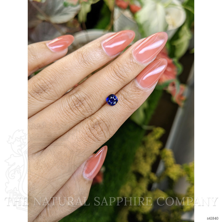 1.12 Ct. Blue Sapphire from Ceylon (Sri Lanka)